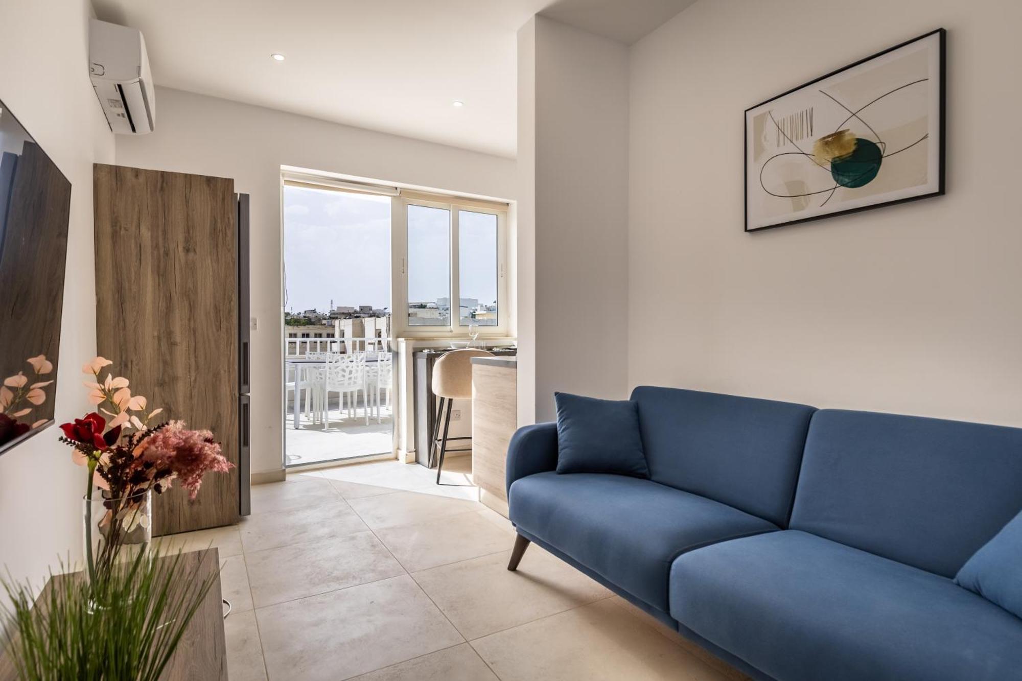 Xemx Sabiha Suite 5 Min Walk From St Julians San Gwann Bagian luar foto